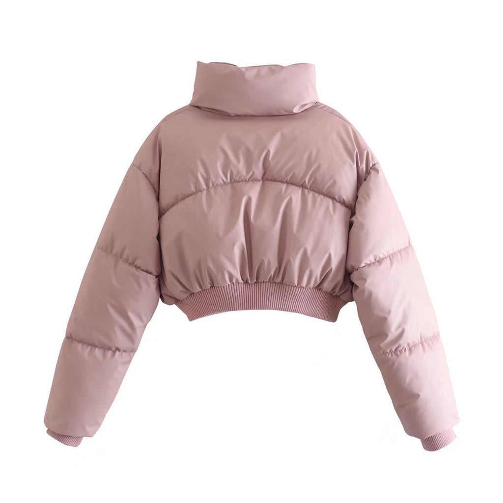 Powder Pink Puff Coat